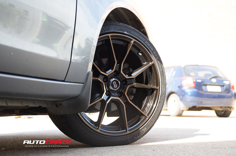 MITSUBISHI LANCER ENKEI SC51 BLACK TINT