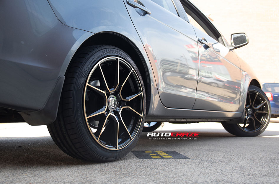 MITSUBISHI LANCER ENKEI SC51 BLACK TINT