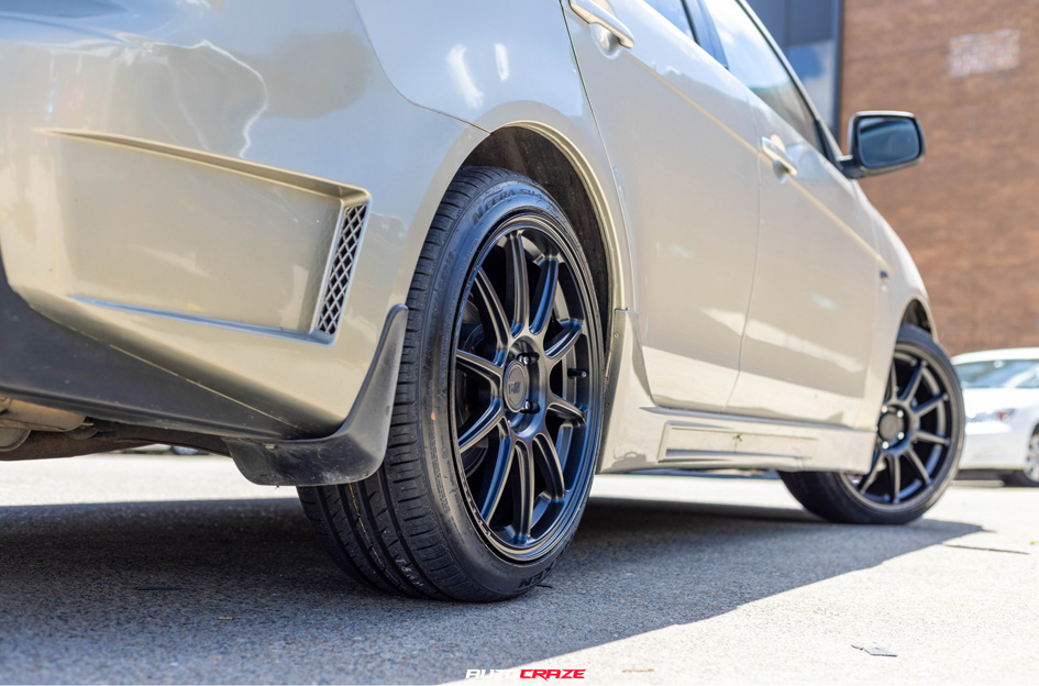 MITSUBISHI LANCER MOTEGI RACING MR140 SATIN BLACK
