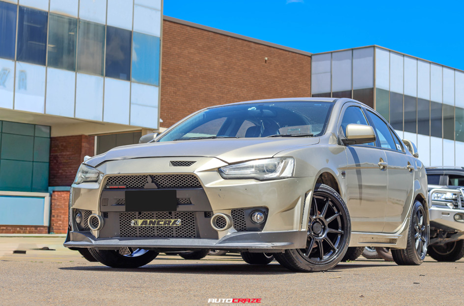 MITSUBISHI LANCER MOTEGI RACING MR140 SATIN BLACK