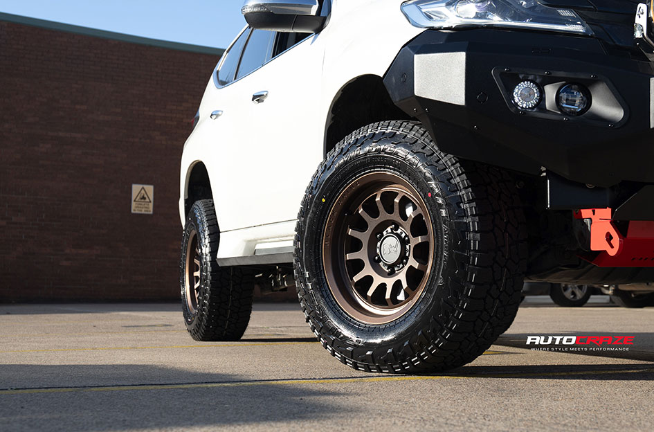 MITSUBISHI PAJERO SPORT BLACK RHINO RAPID BRONZE 
