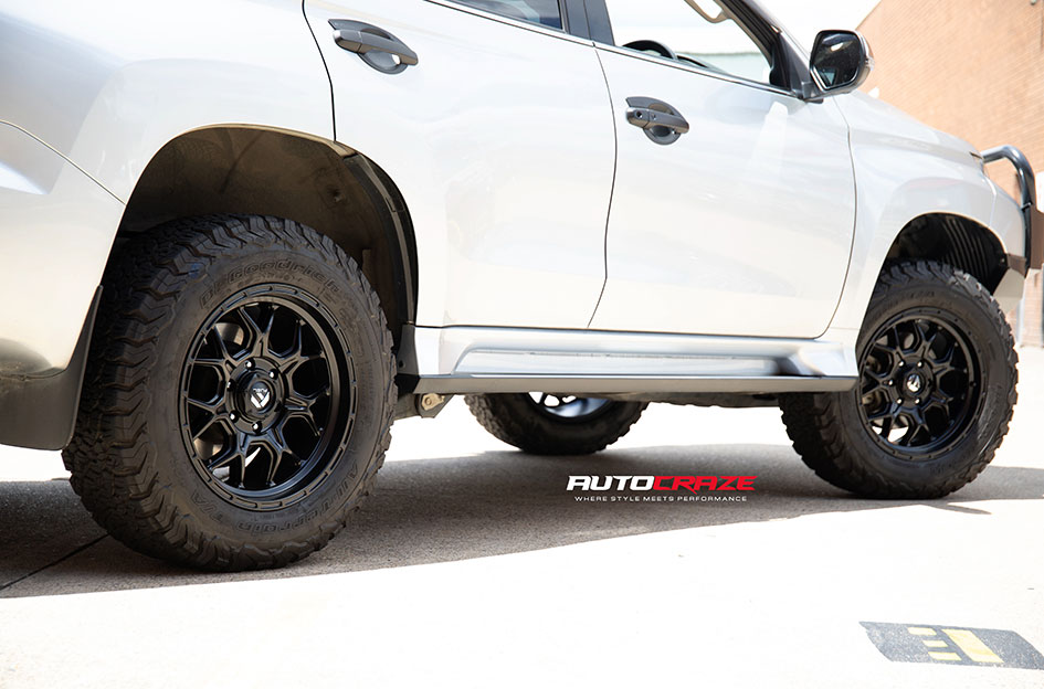 MITSUBISHI PAJERO FUEL TECH MATTE BLACK