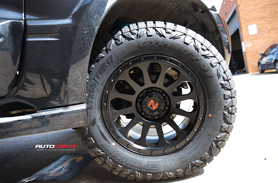 MITSUBISHI PAJERO NOMAD VICTIM MATTE BLACK