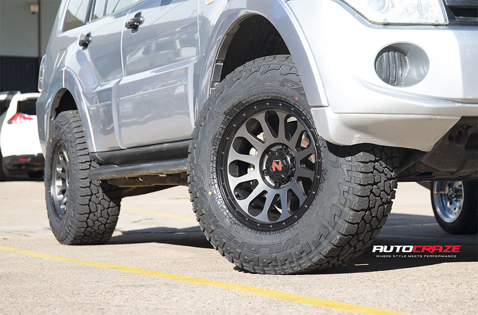 MITSUBISHI PAJERO NOMAD VICTIM GUN METAL BLACK RING