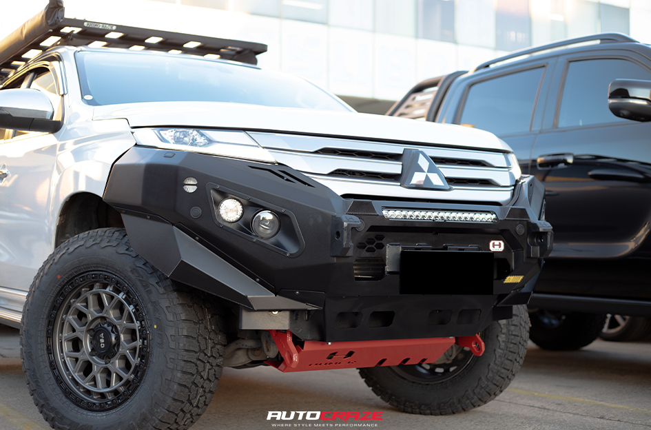 MITSUBISHI PAJERO SPORT CSA THUNDER CSA-X SATIN GRAPHITE BLACK LIP