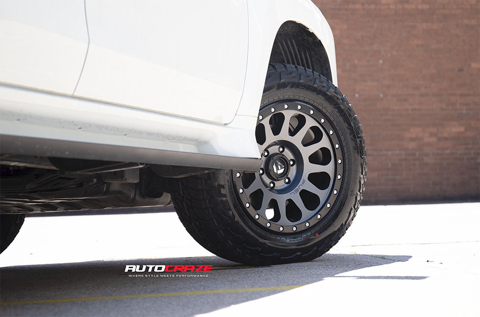 MITSUBISHI PAJERO SPORT FUEL VECTOR MATTE GUN METAL