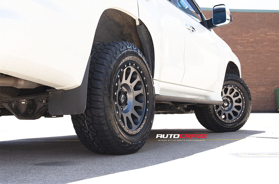 MITSUBISHI PAJERO SPORT FUEL VECTOR MATTE GUN METAL