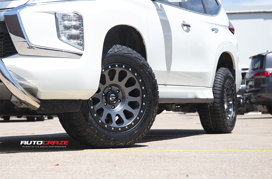 MITSUBISHI PAJERO SPORT FUEL VECTOR MATTE GUN METAL