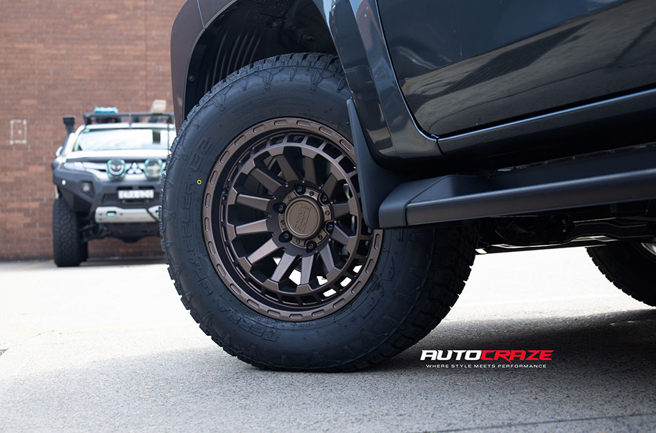 MITSUBISHI TRITON BLACK RHINO RAID BRONZE 