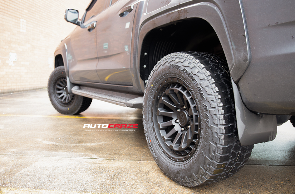 MITSUBISHI TRITON BLACK RHINO RAID MATTE BLACK 