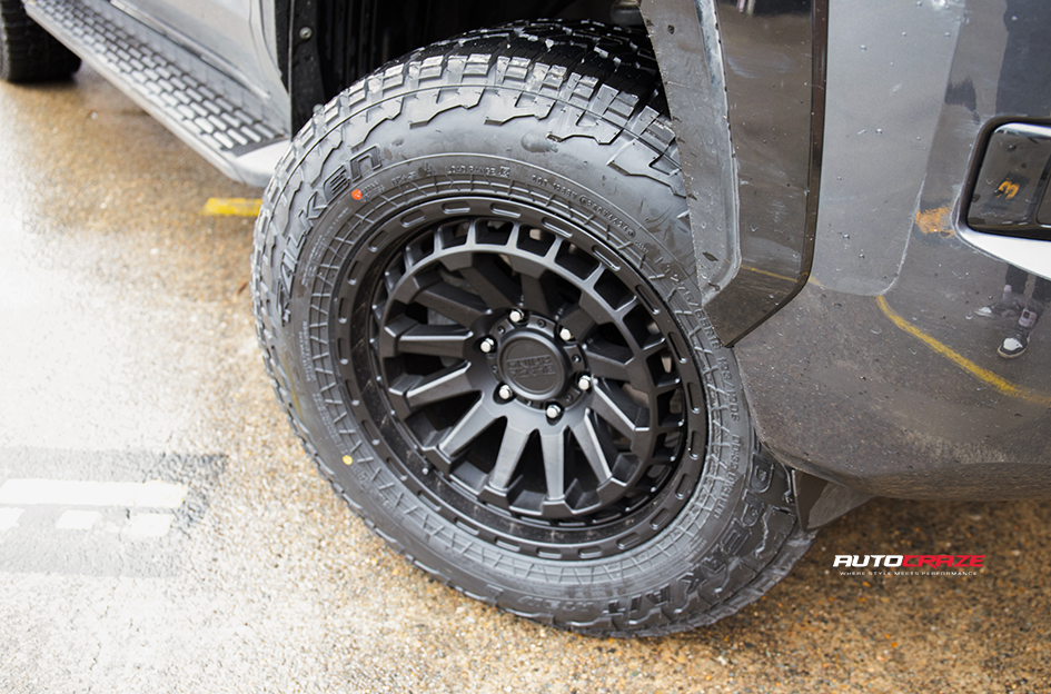 MITSUBISHI TRITON BLACK RHINO RAID MATTE BLACK 