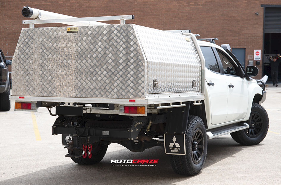 MITSUBISHI TRITON CSA RIDGELINE SATIN BLACK