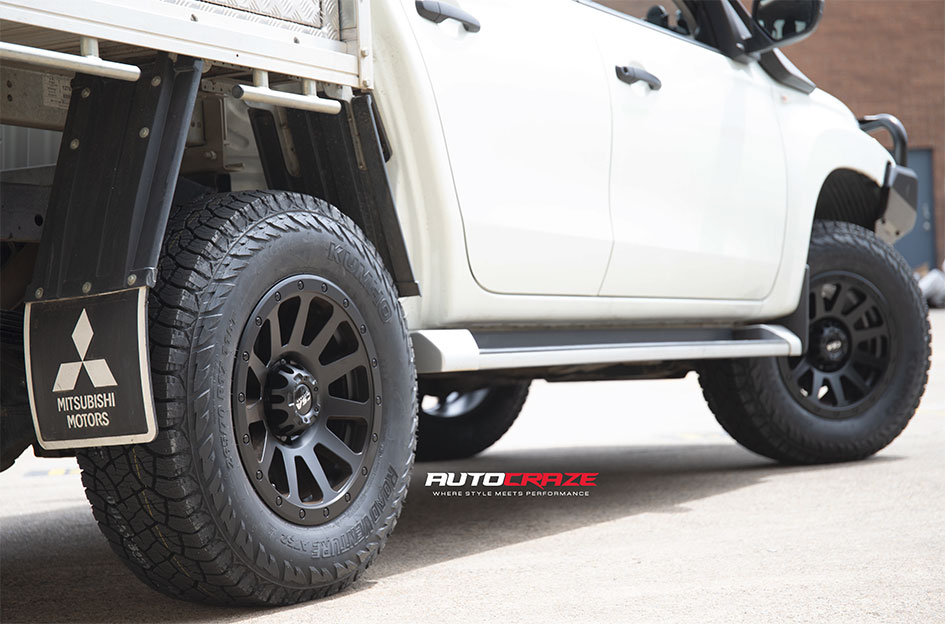 MITSUBISHI TRITON CSA RIDGELINE SATIN BLACK