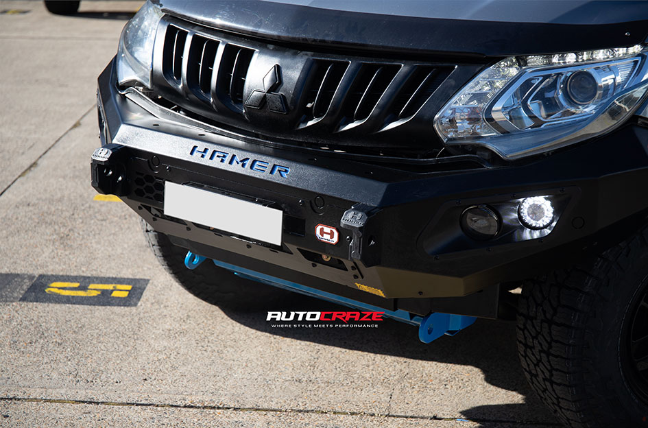 MITSUBISHI TRITON DIESEL MIAMI MATT BLACK