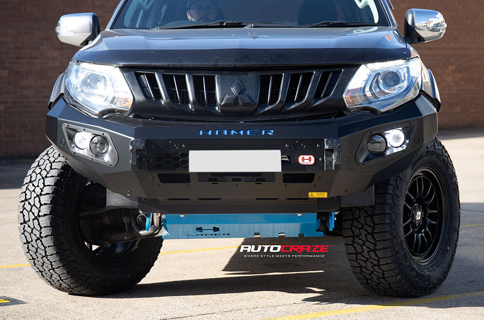 MITSUBISHI TRITON DIESEL MIAMI MATT BLACK