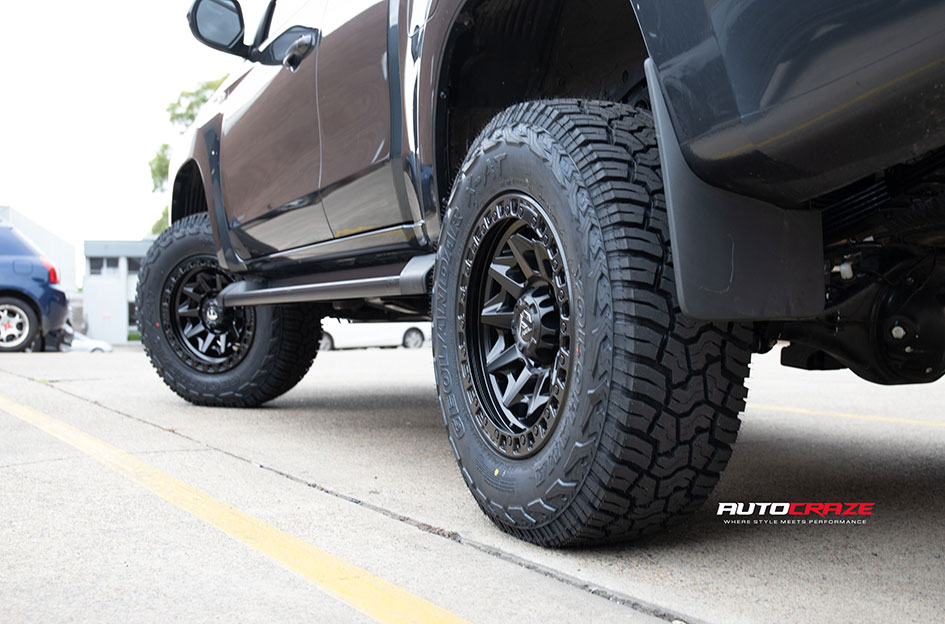 MITSUBISHI TRITON FUEL COVERT MATTE BLACK