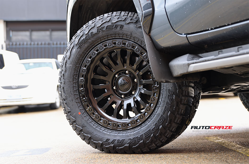 MITSUBISHI TRITON FUEL RINCON MATTE BLACK