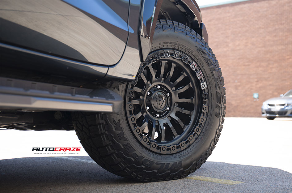 MITSUBISHI TRITON FUEL RINCON MATTE BLACK