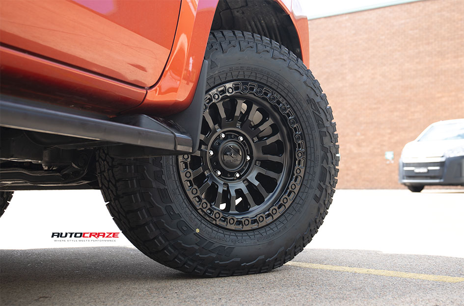 MITSUBISHI TRITON FUEL RINCON MATTE BLACK