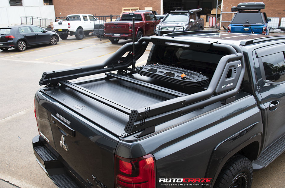 MITSUBISHI TRITON FUEL RINCON MATTE BLACK