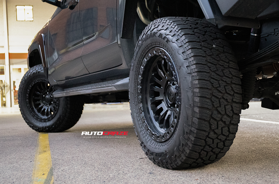 MITSUBISHI TRITON FUEL RINCON MATTE BLACK