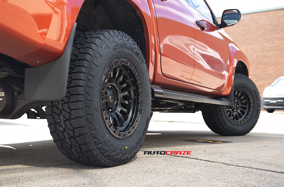MITSUBISHI TRITON FUEL RINCON MATTE BLACK