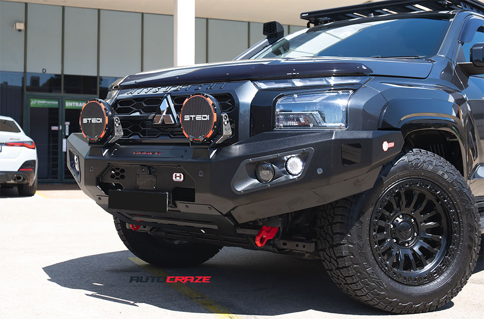 MITSUBISHI TRITON FUEL RINCON MATTE BLACK
