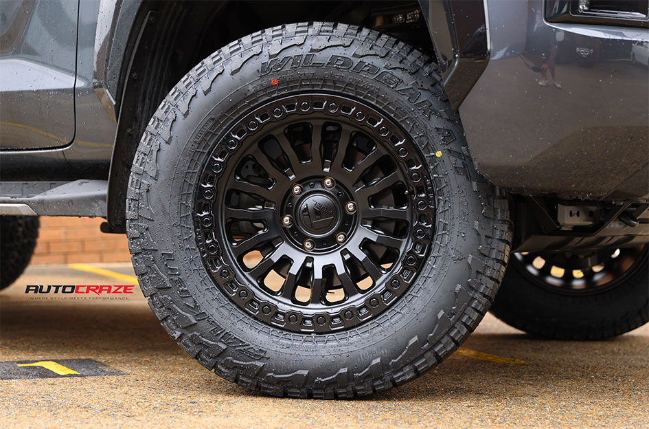 MITSUBISHI TRITON FUEL RINCON MATTE BLACK