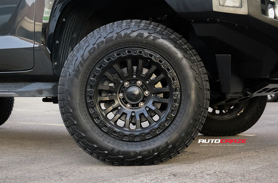 MITSUBISHI TRITON FUEL RINCON MATTE BLACK