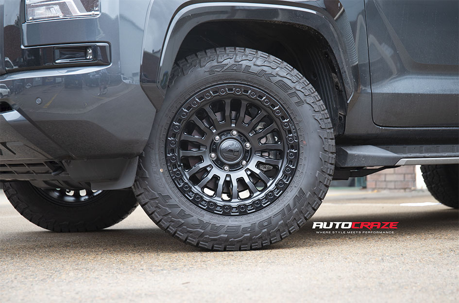 MITSUBISHI TRITON FUEL RINCON MATTE BLACK