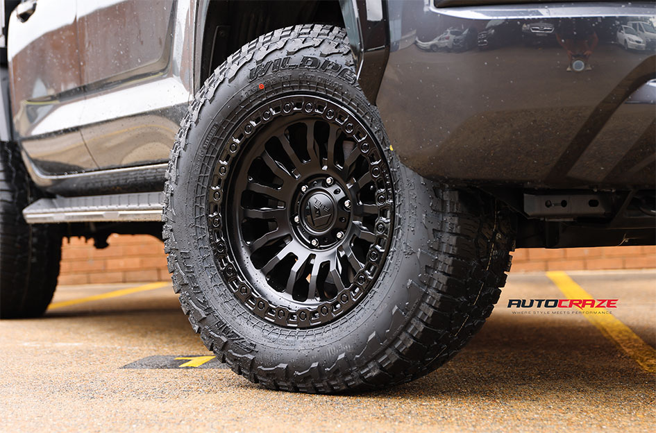 MITSUBISHI TRITON FUEL RINCON MATTE BLACK
