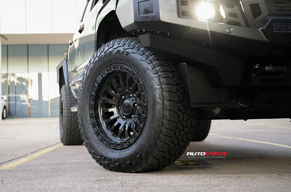 MITSUBISHI TRITON FUEL RINCON MATTE BLACK
