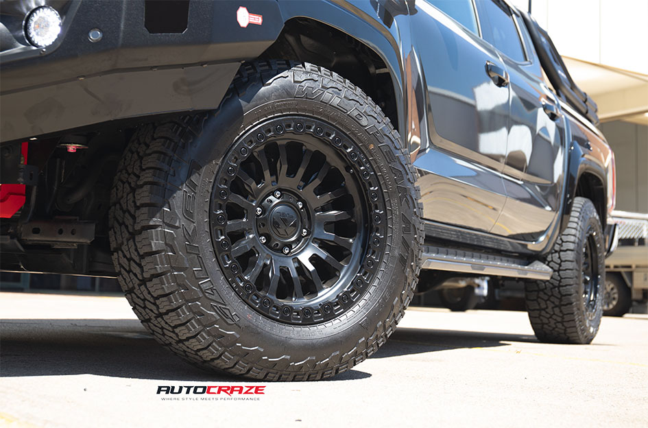 MITSUBISHI TRITON FUEL RINCON MATTE BLACK