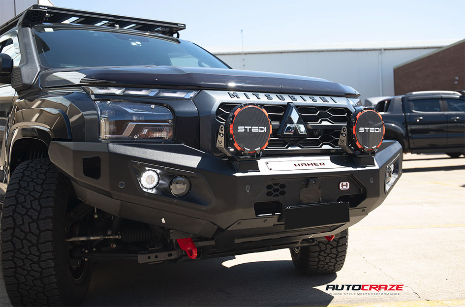 MITSUBISHI TRITON FUEL RINCON MATTE BLACK