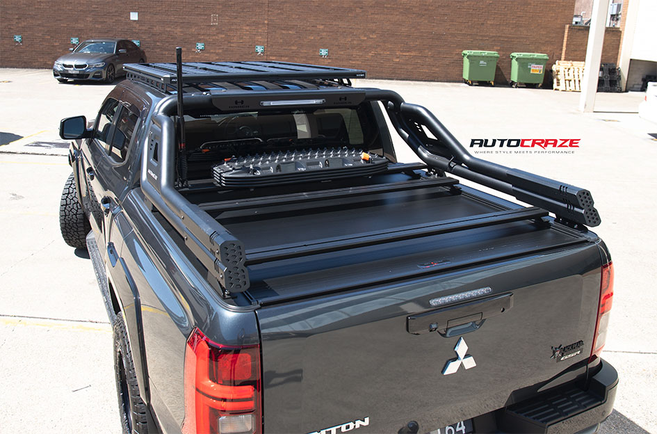 MITSUBISHI TRITON FUEL RINCON MATTE BLACK