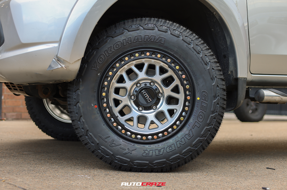 MITSUBISHI TRITON KMC GRS MACHINED W/ SATIN BLACK LIP