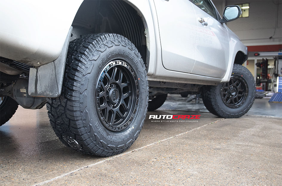 MITSUBISHI TRITON KMC KM544 MESA SATIN BLACK