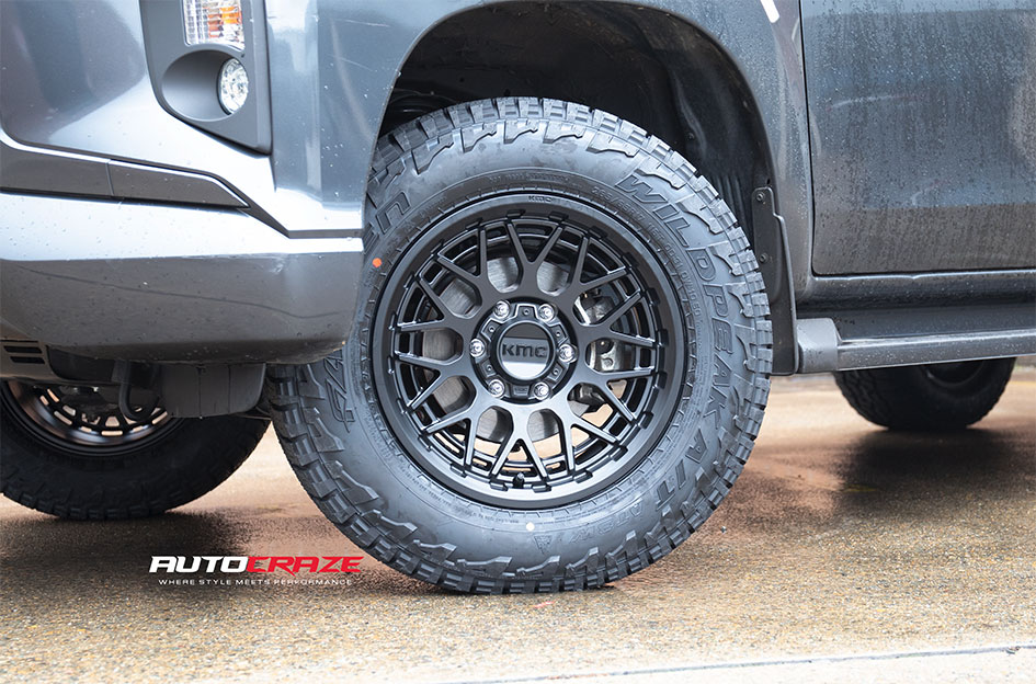 MITSUBISHI TRITON KMC TECHNIC SATIN BLACK