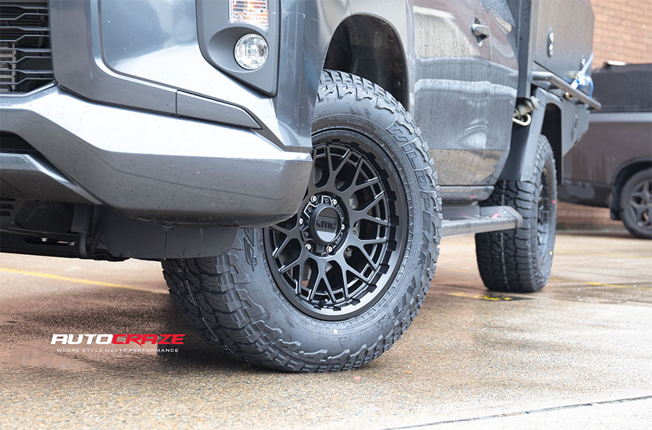 MITSUBISHI TRITON KMC TECHNIC SATIN BLACK