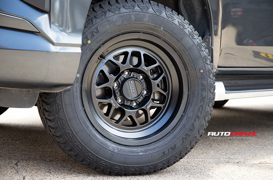 MITSUBISHI TRITON KMC TERRA SATIN BLACK 