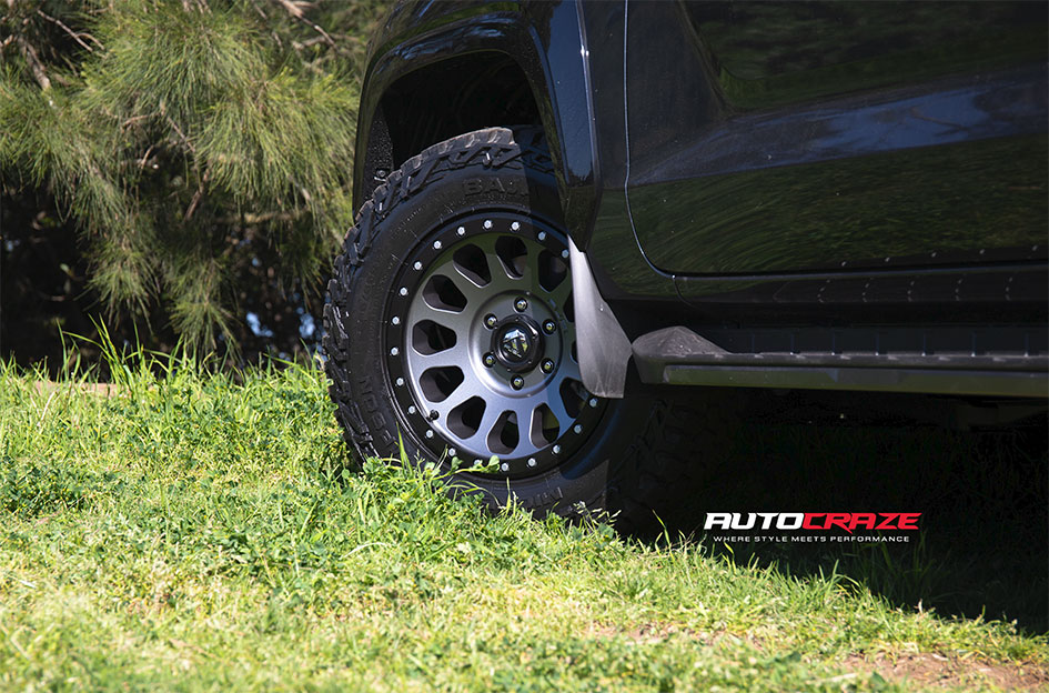 MITSUBISHI TRITON MV FUEL VECTOR MATTE GUN METAL