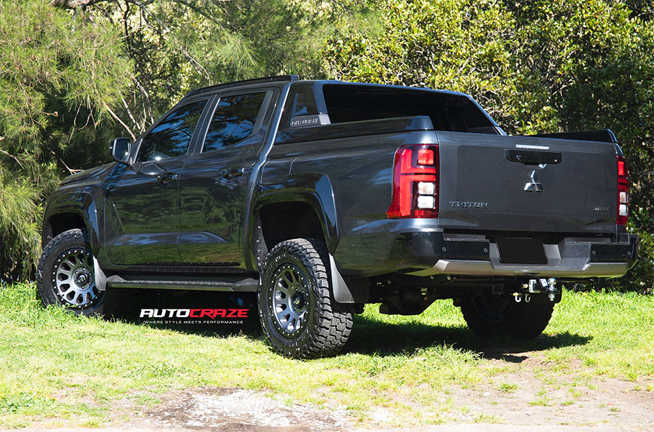 MITSUBISHI TRITON MV FUEL VECTOR MATTE GUN METAL
