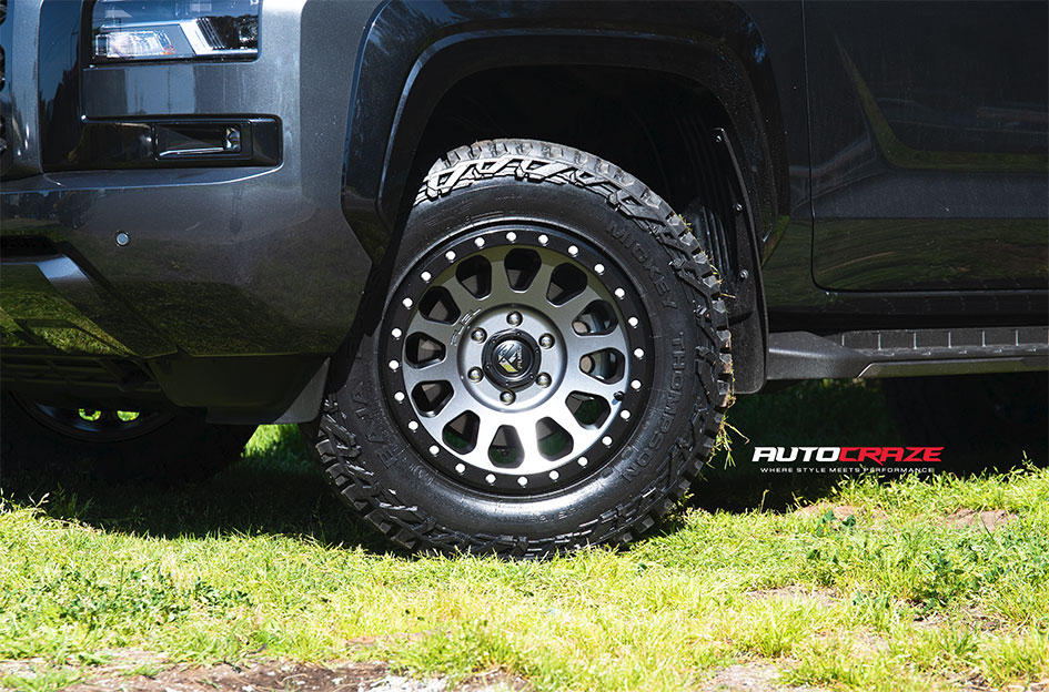MITSUBISHI TRITON MV FUEL VECTOR MATTE GUN METAL