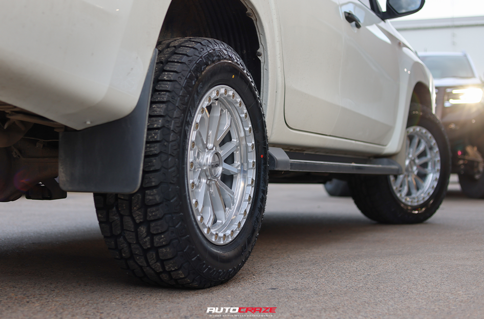 MITSUBISHI TRITON NOMAD N133 SILVER MACHINED FACE