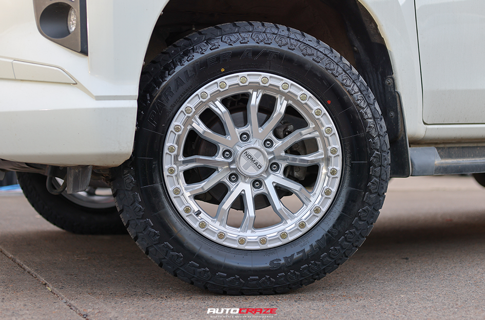MITSUBISHI TRITON NOMAD N133 SILVER MACHINED FACE