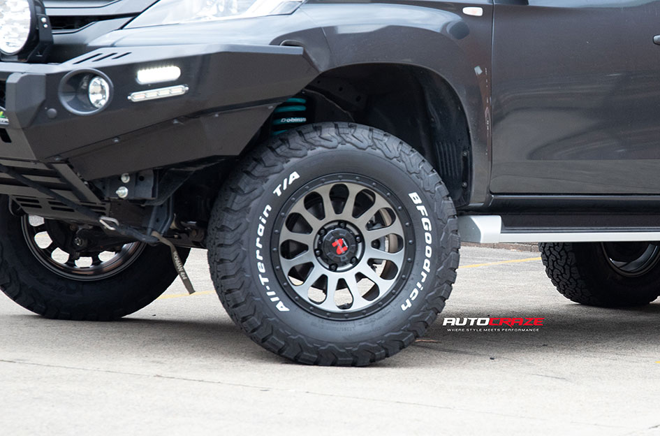 MITSUBISHI TRITON NOMAD VICTIM GUN METAL BLACK RING