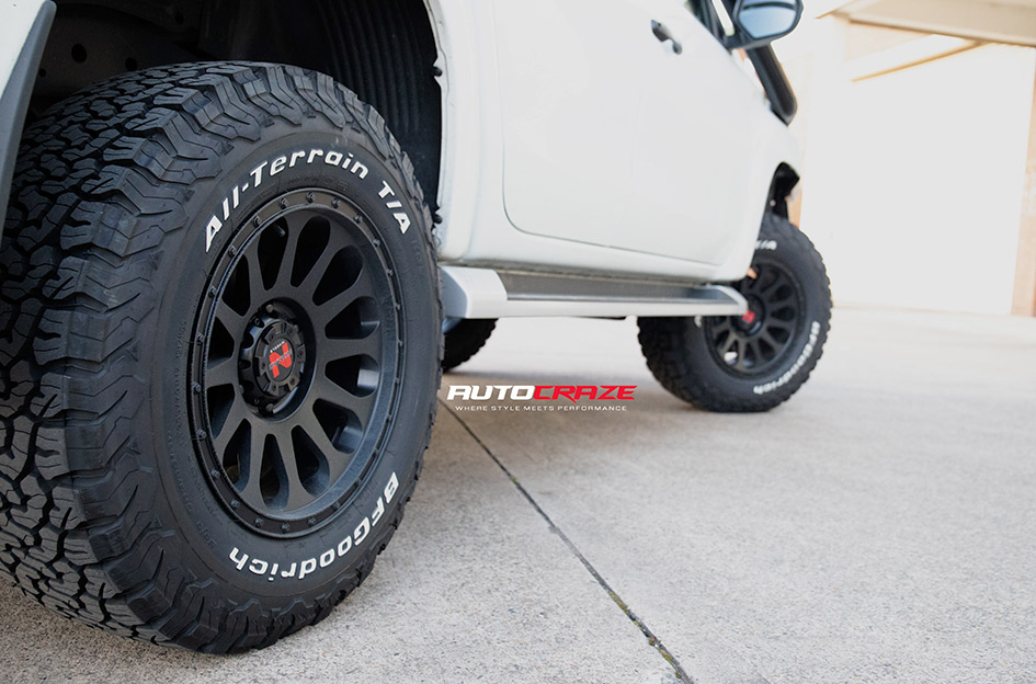 MITSUBISHI TRITON NOMAD VICTIM MATTE BLACK 