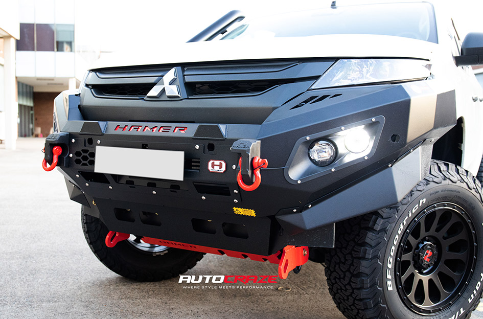 MITSUBISHI TRITON NOMAD VICTIM MATTE BLACK 