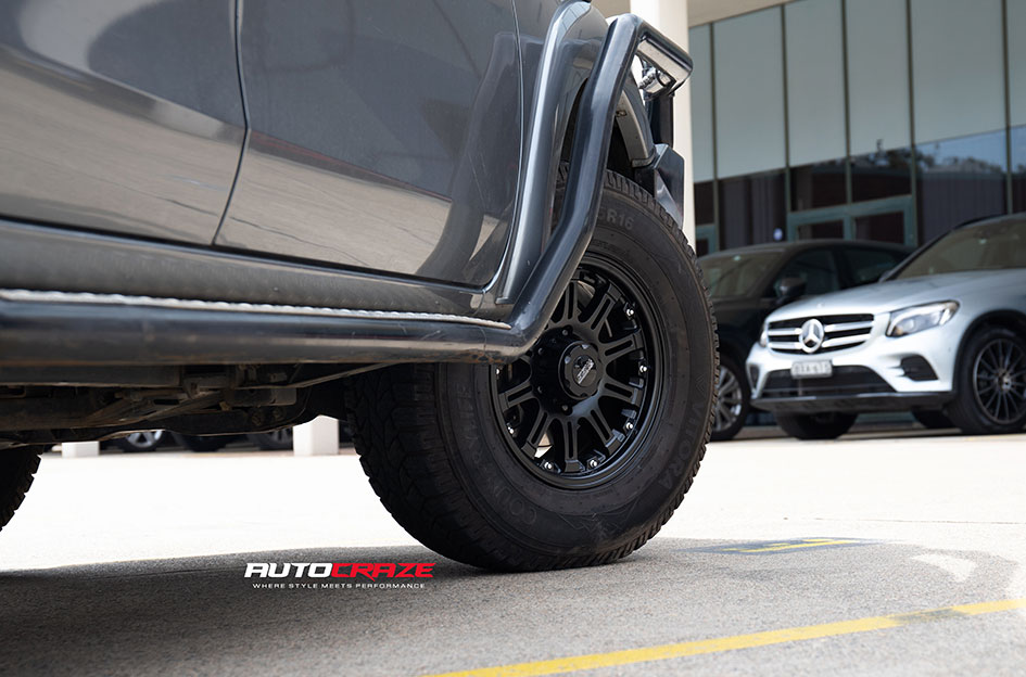 MITSUBISHI TRITON SSW GRANITE MATT BLACK