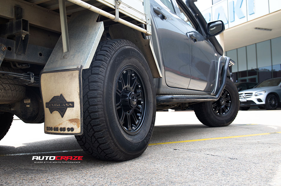 MITSUBISHI TRITON SSW GRANITE MATT BLACK